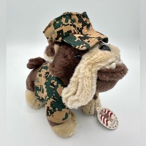 Vanguard Chesty The Marine Corps Bulldog Mascot USMC Plush